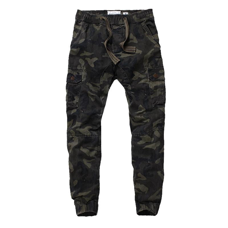 Pantalon multi-poches pour homme vintage