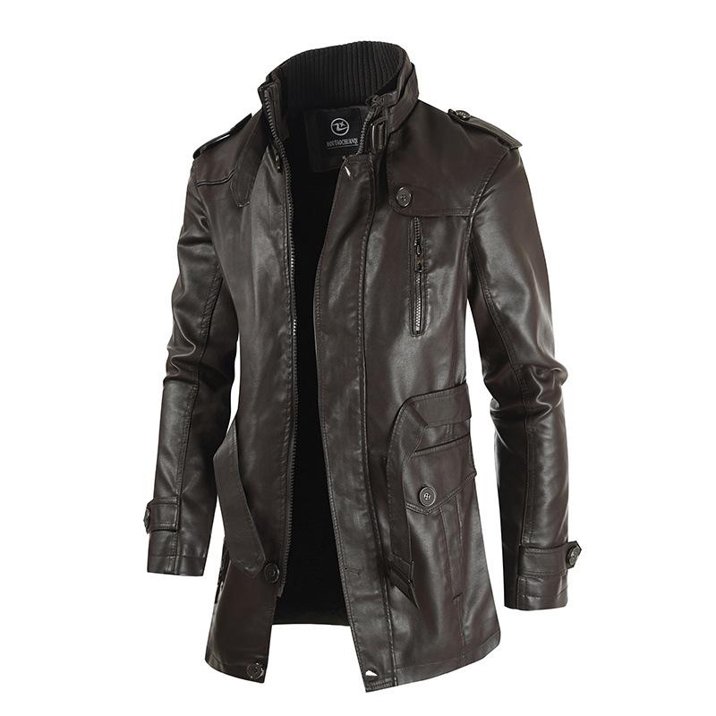veste-cuir-polaire-col-montant-vintage