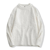 pull-vintage-tricot-torsade-col-rond