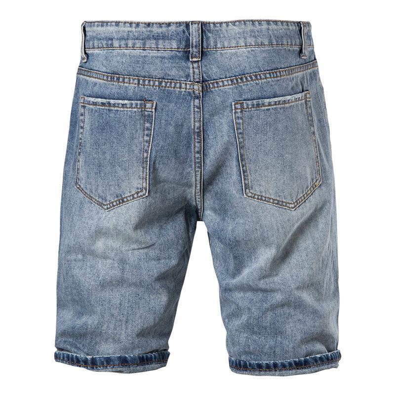 short-jean-decontracte-patch-brode-vintage