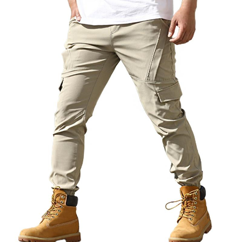 pantalon-cargo-kaki-style-retro-multi-poches