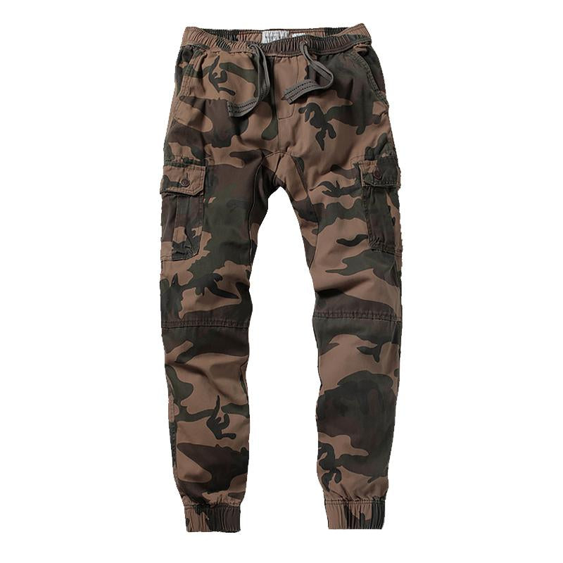 Pantalon multi-poches pour homme vintage