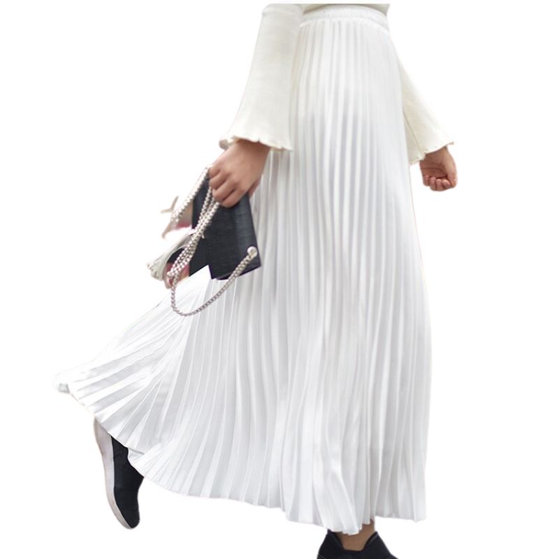 Mariage Jupe Longue Plissée Blanche Tenue Jupe Blanche Jupe