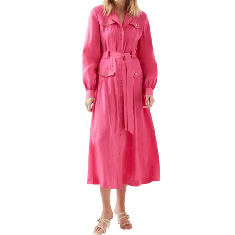 long-manteau-rose-vintage