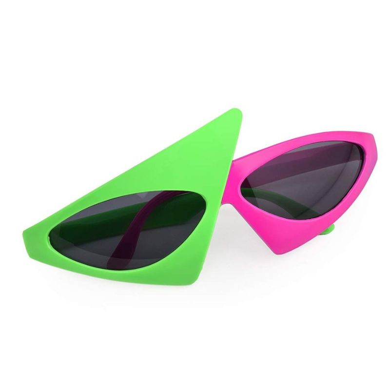 Lunette Année 80 Vert et Rose