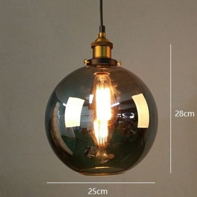 lustre-boule-en-verre-vintage