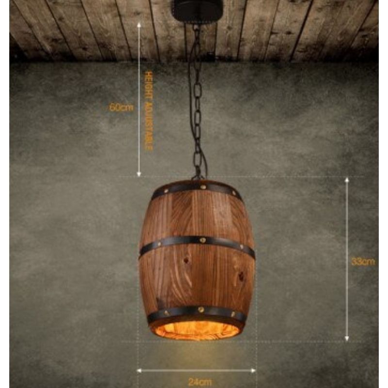 lustre-vintage-bois