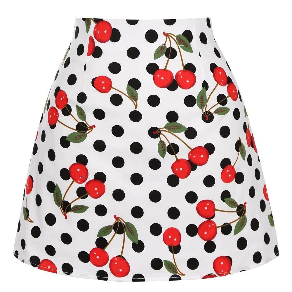 mini-jupe-annee-80-polka-dots-cerises
