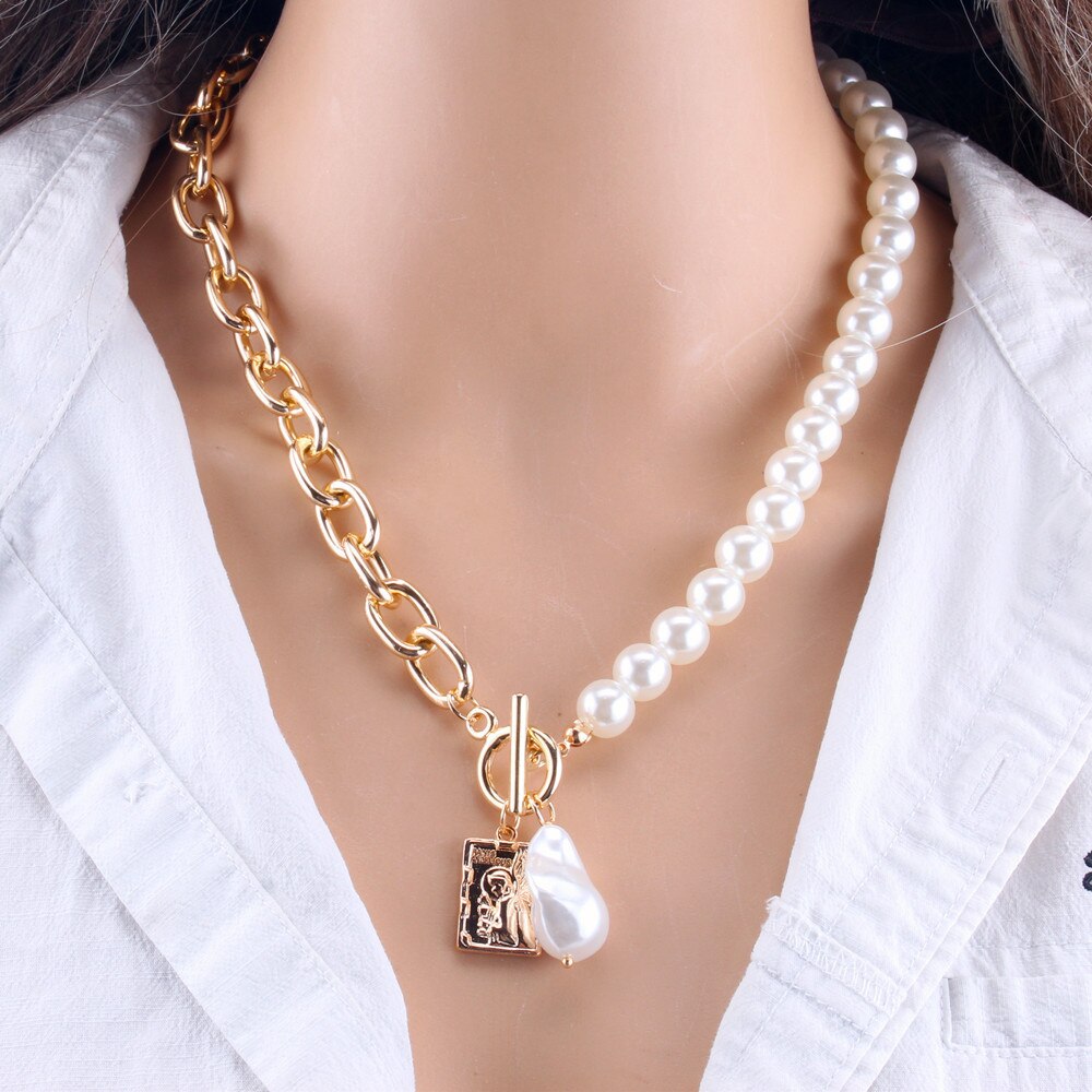collier-annee-80-perle-pendentif