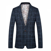 blazer-vintage-bouton-carreaux