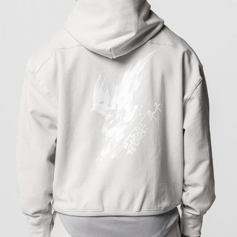 sweat-a-capuche-ample-imprime-dos-vintage