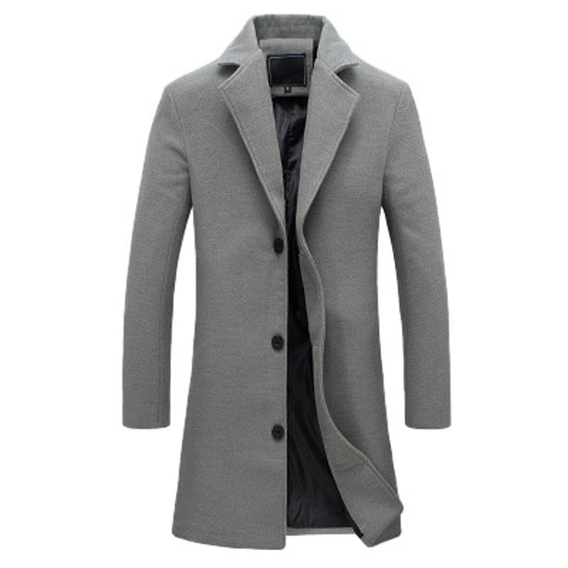 manteau-decontracte-uni-revers-crantes-vintage