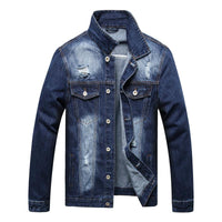 veste-jean-slim-delavee-revers-troues-vintage