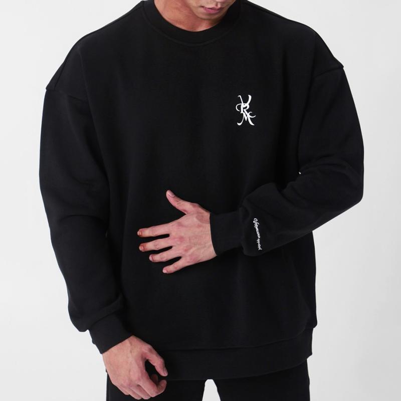sweat-shirt-sport-couleur-unie-style-rue-vintage