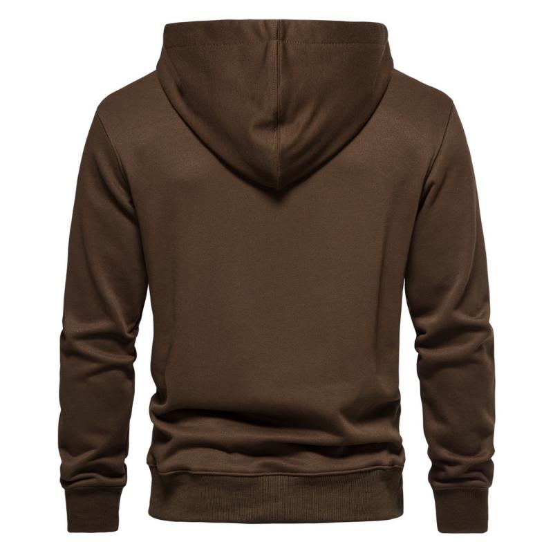 sweat-capuche-uni-ample-col-cordon-vintage