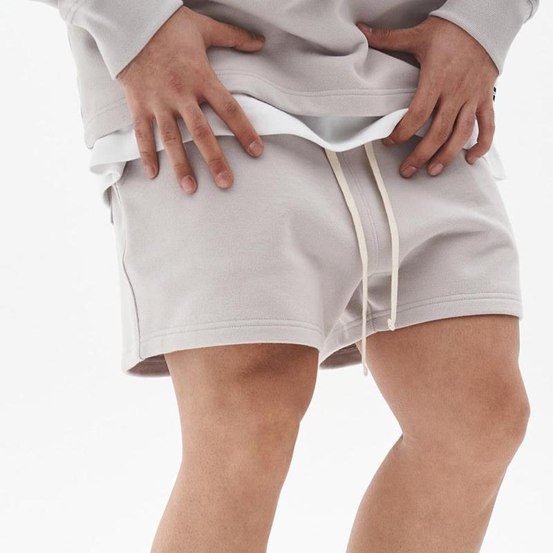 short-vintage-coton-ample-uni