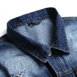 veste-jean-slim-delavee-revers-troues-vintage