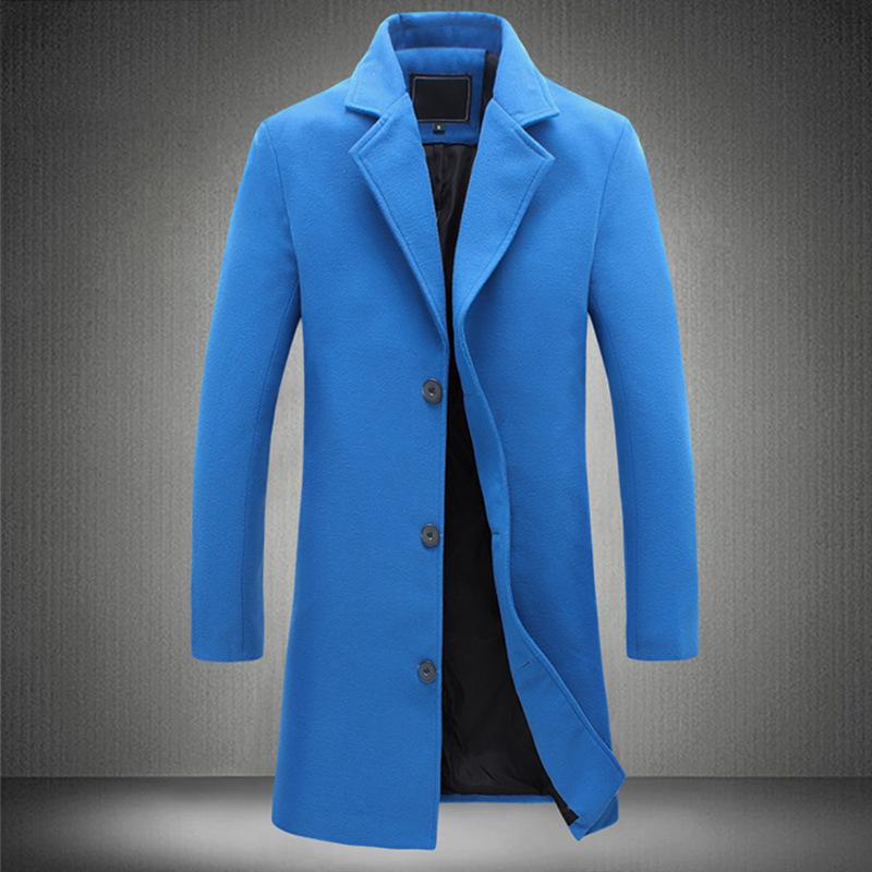 manteau-decontracte-uni-revers-crantes-vintage