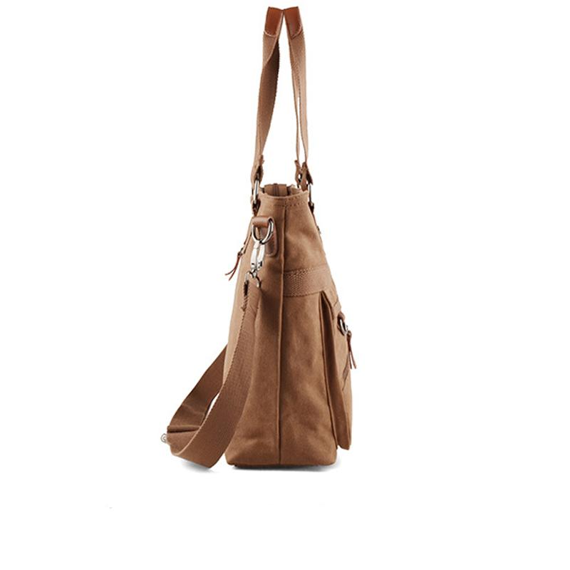 Porte-documents en toile tendance vintage