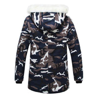 manteau-matelasse-camouflage-capuche-fausse-fourrure