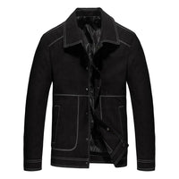 Veste vintage à revers pour hommes