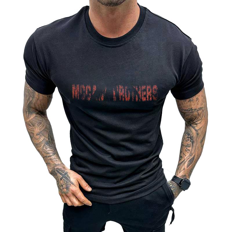 t-shirt-coton-manches-courtes-imprime-coucher-soleil