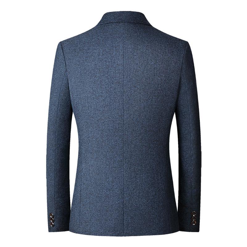 blazer-vintage-de-couleur-unie-a-revers-crantes