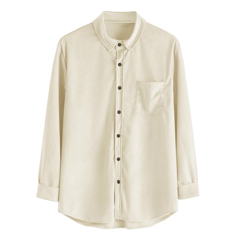 chemise-vintage-couleur-unie-style-chic