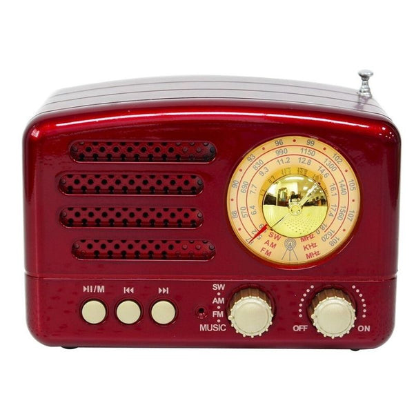 poste-radio-vintage-rouge