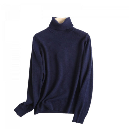 pull-bleu-marine-femme-vintage