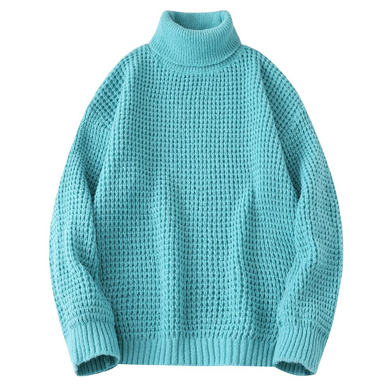     pull-col-roule-vintage-bleu