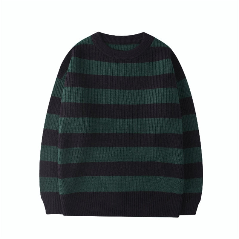     pull-hiver-vintage-vert