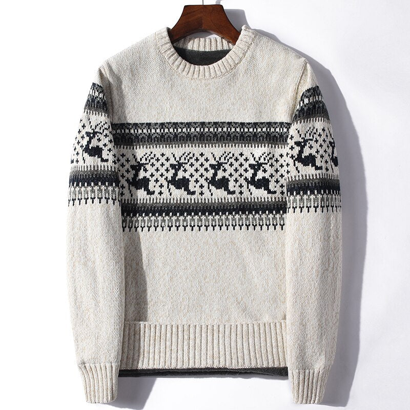     pull-noel-homme-vintage