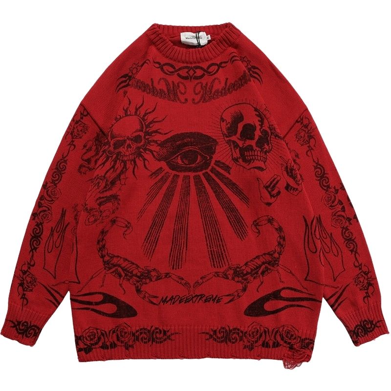pull-surdimensionne-vintage-unisexe