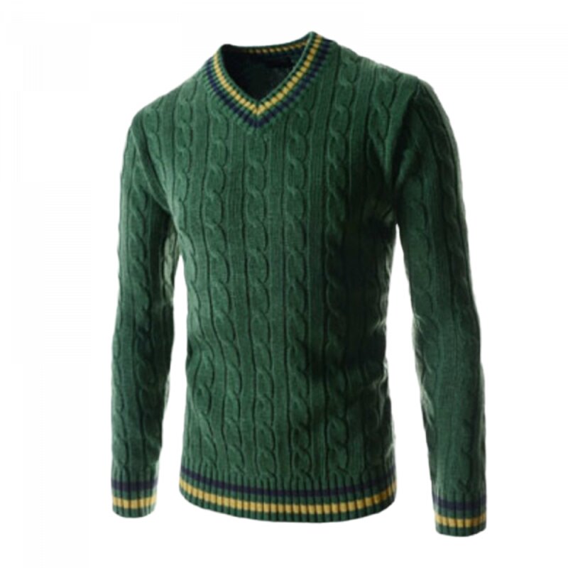 pull-v-tennis-vintage-homme