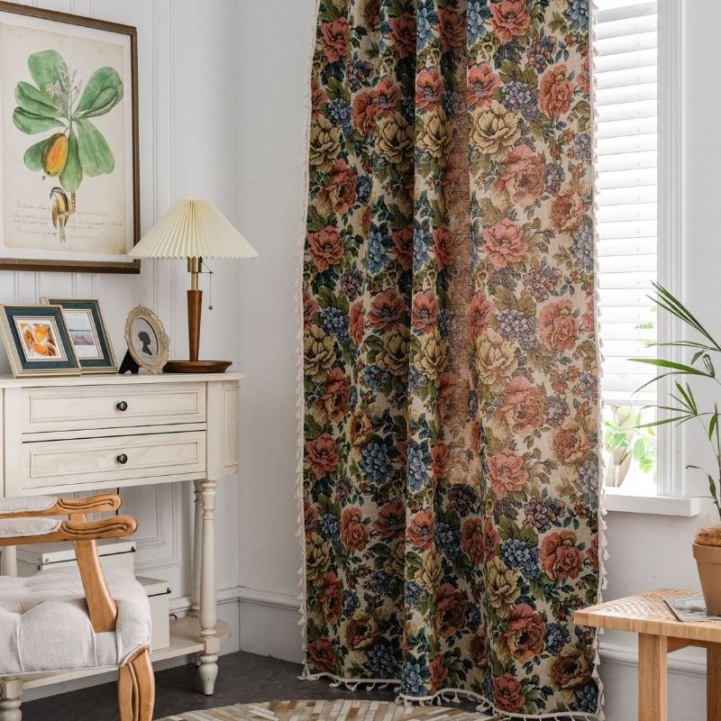 rideau-fleuri-vintage