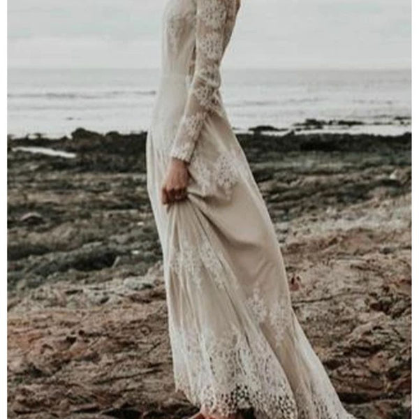 Robe de Mariee Boheme Chic Vintage Mode Vintage