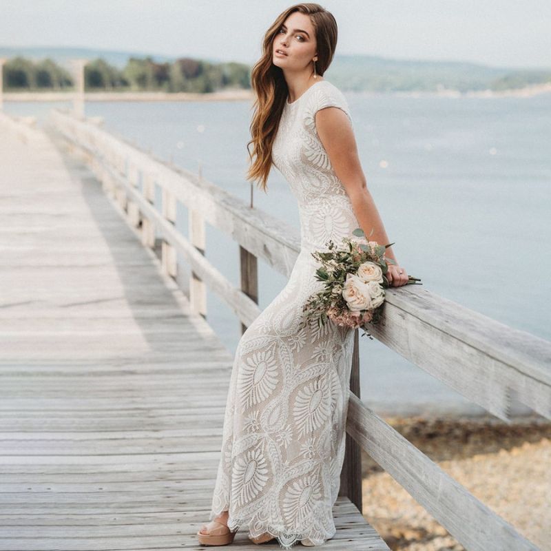 robe-de-mariee-longue-vintage