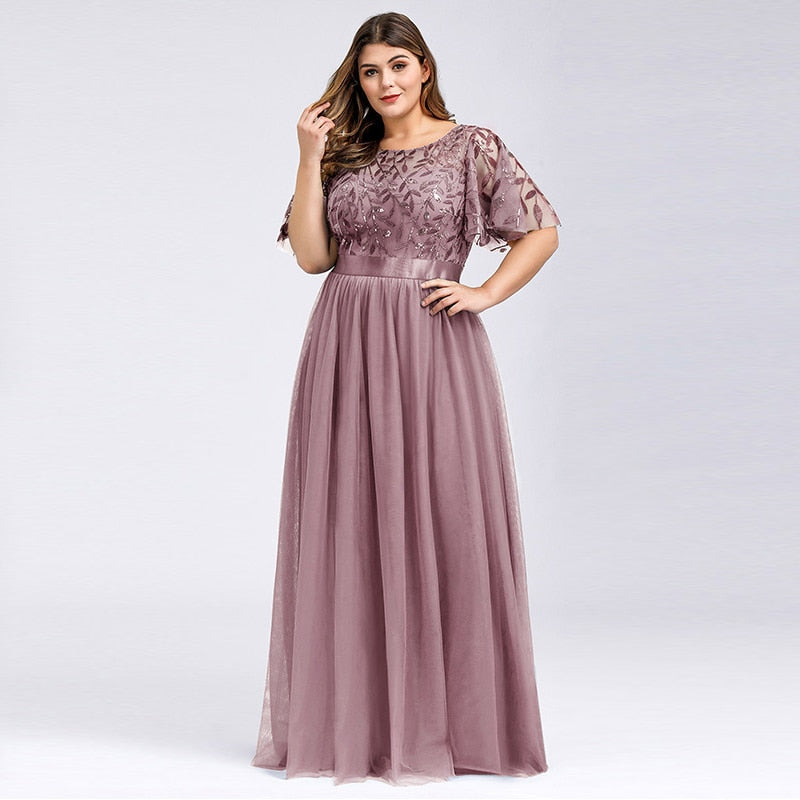 robe-de-soiree-vintage-grande-taille