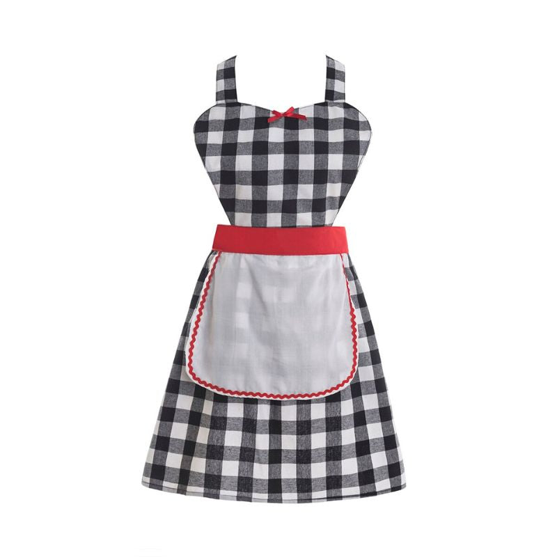 robe-de-tablier-femme-vintage