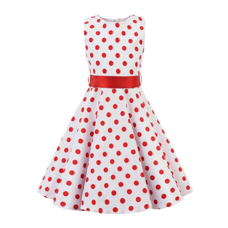 robe-fillette-vintage-annee-50