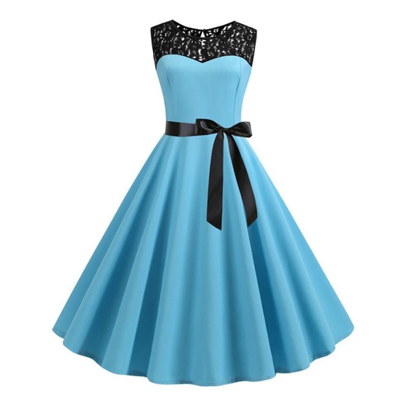 robe-vintage-bleu-ciel