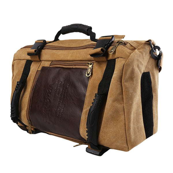 Sac de Sport Vintage Toile (Vert) | Vêtement Vintage Sac de Sport Vintage Toile (Vert) | Vêtement Vintage