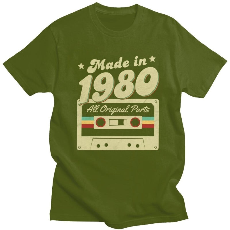 T-Shirt Licencié Flashback Des Années 80 Pour Adultes T-Shirt Licencié Flashback Des Années 80 Pour Adultes