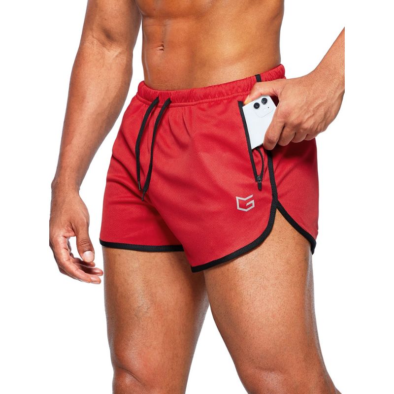 short-running-vintage-homme-rouge