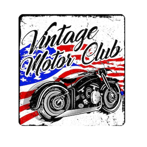 Autocollants Casque Moto Vintage