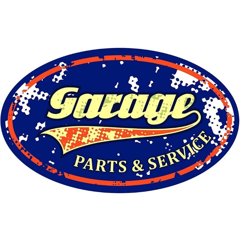 Stickers Garage Vintage | Mode Vintage