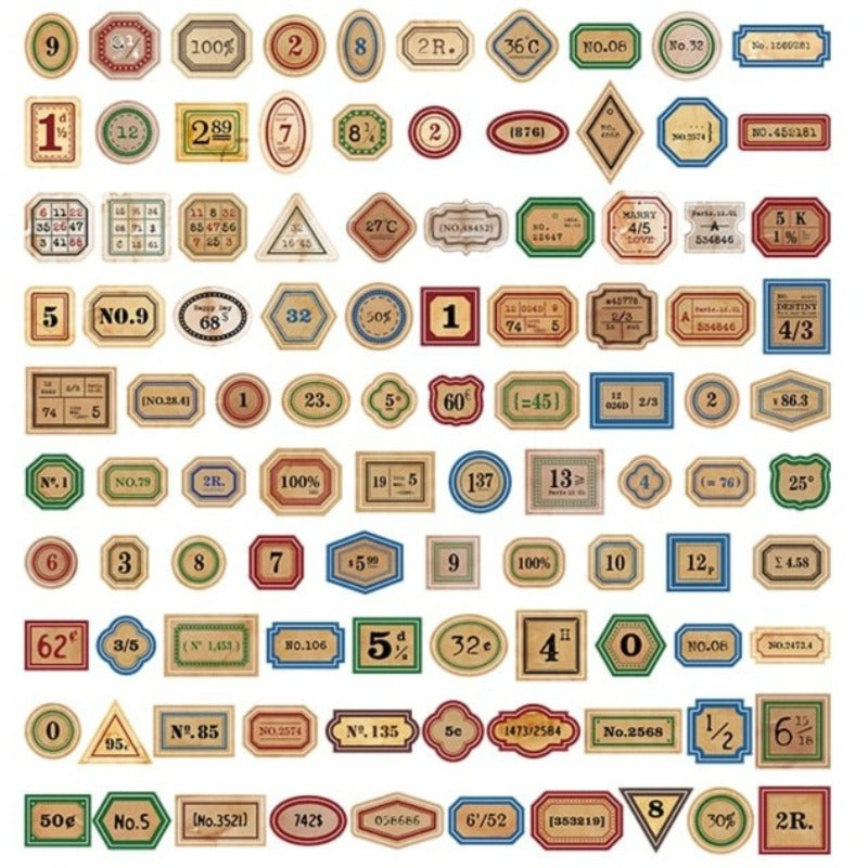 Stickers Numéro Vintage | Mode Vintage