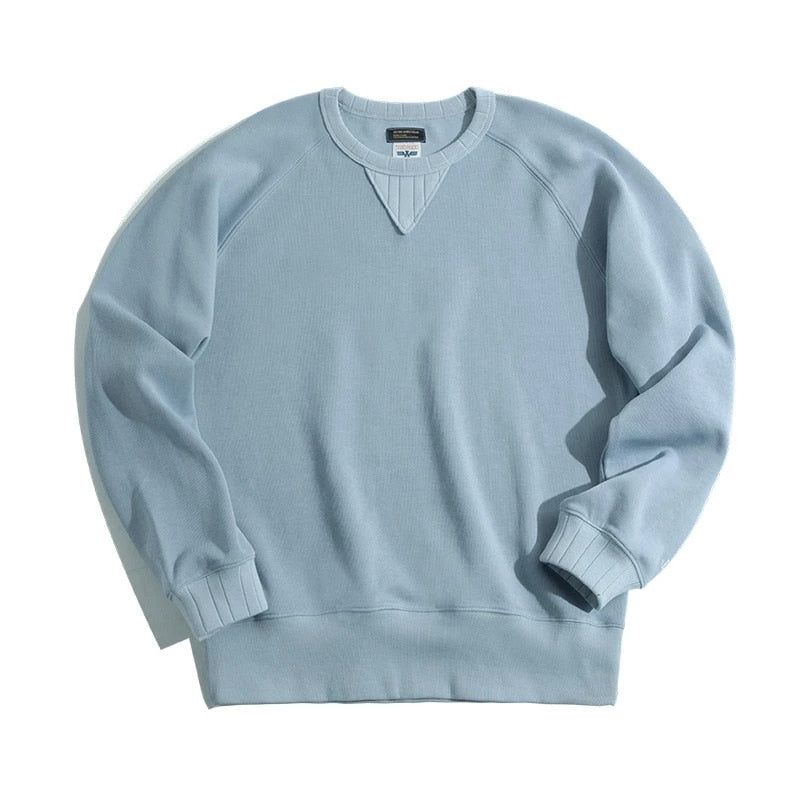 sweat-bleu-marine-homme-vintage