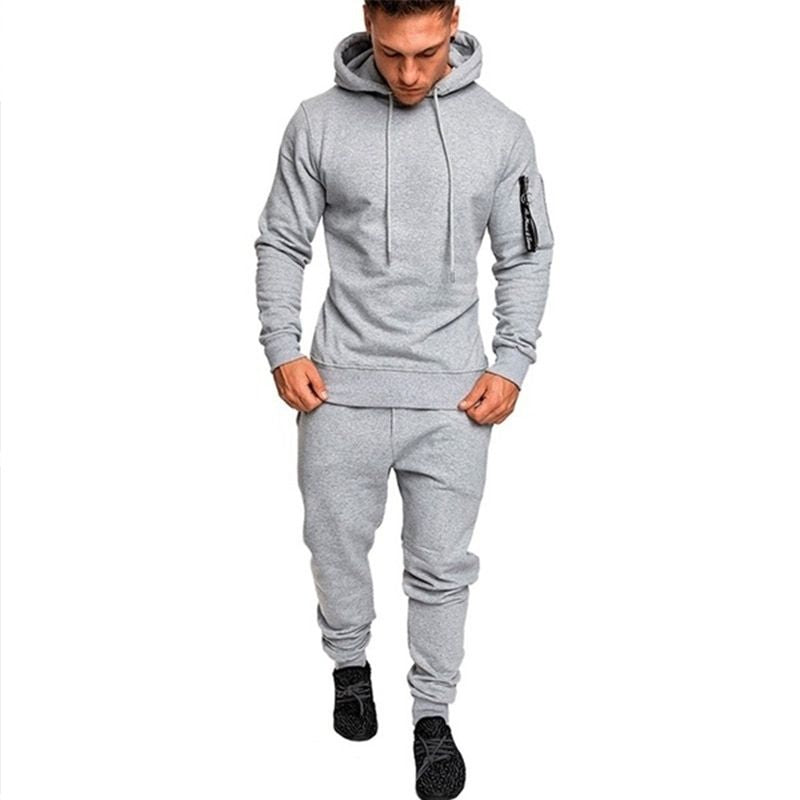 sweat-jogging-pour-homme-gris-vintage